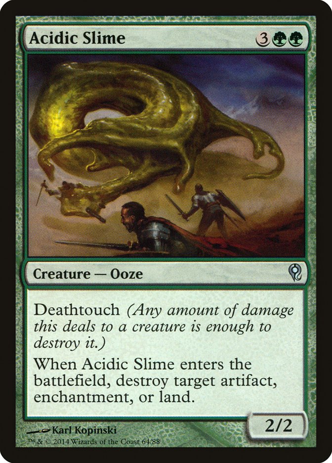 Acidic Slime [Duel Decks: Jace vs. Vraska] | L.A. Mood Comics and Games