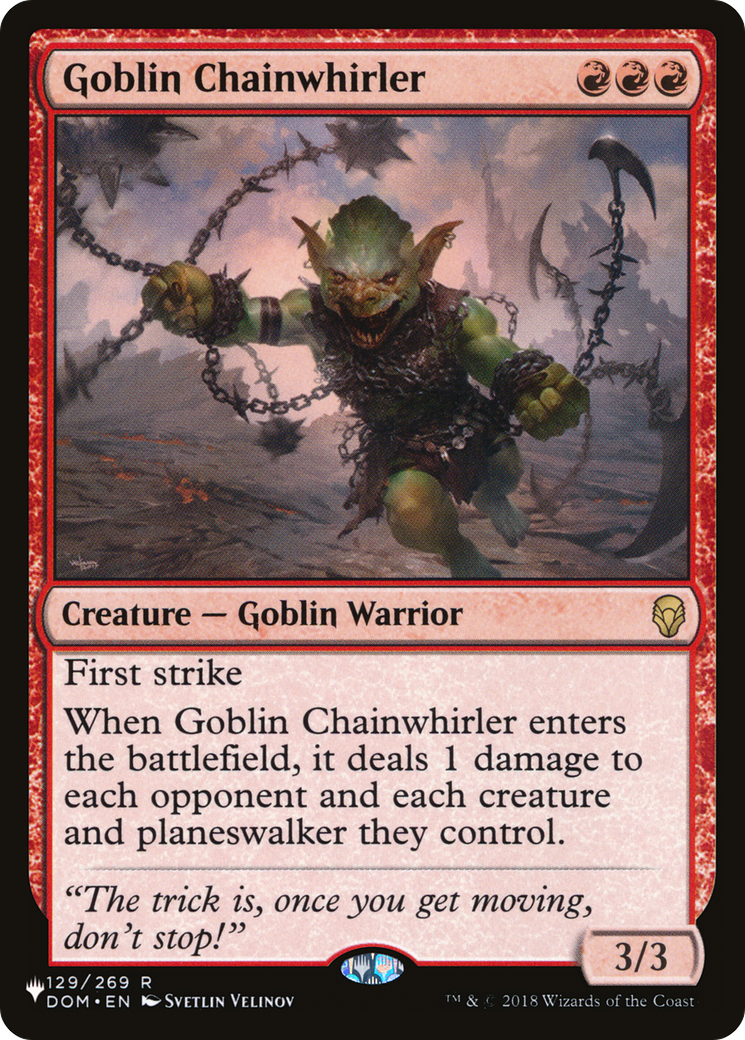 Goblin Chainwhirler [The List] | L.A. Mood Comics and Games