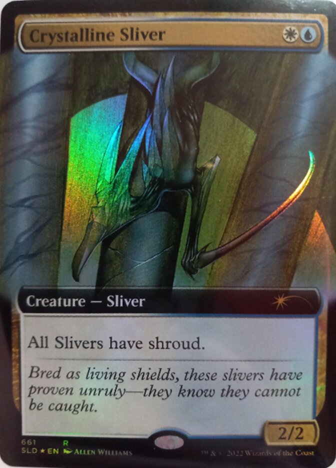 Crystalline Sliver (Extended Art) [Secret Lair Drop Promos] | L.A. Mood Comics and Games