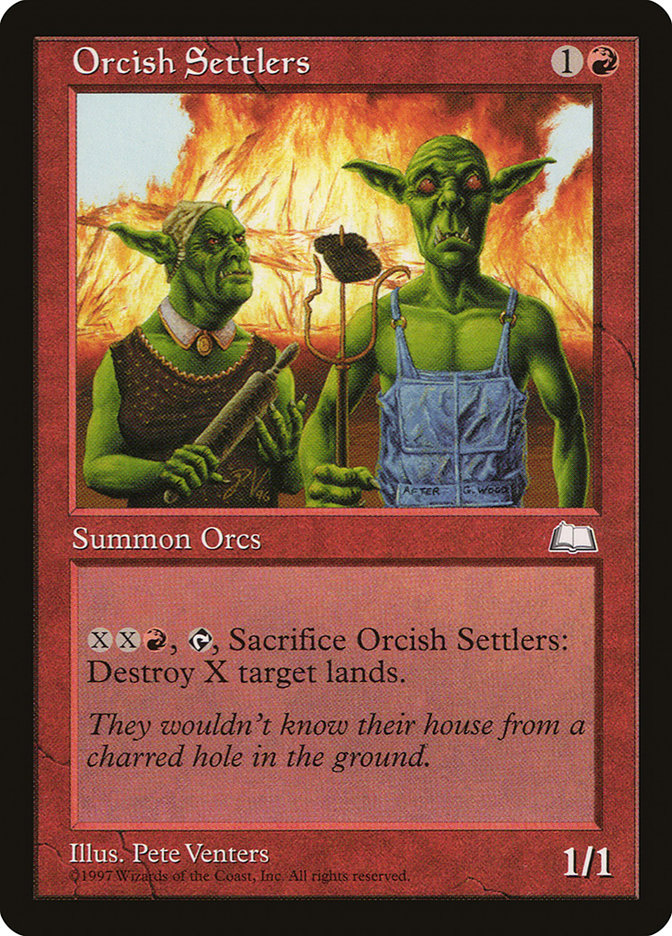 Orcish Settlers [Weatherlight] | L.A. Mood Comics and Games