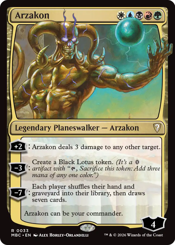 Arzakon [Mystery Booster: Commander Edition] | L.A. Mood Comics and Games