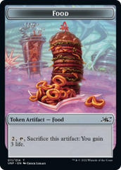 Zombie Employee // Food (011) Double-Sided Token [Unfinity Tokens] | L.A. Mood Comics and Games