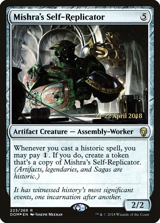 Mishra's Self-Replicator [Dominaria Prerelease Promos] | L.A. Mood Comics and Games
