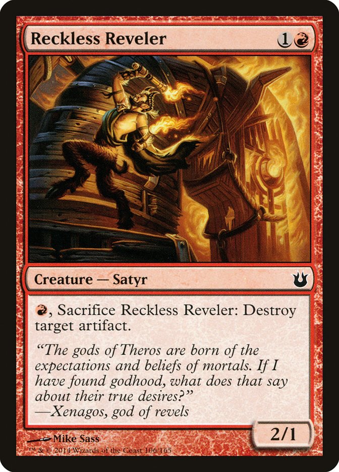 Reckless Reveler [Born of the Gods] | L.A. Mood Comics and Games