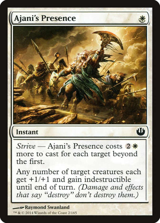 Ajani's Presence [Journey into Nyx] | L.A. Mood Comics and Games