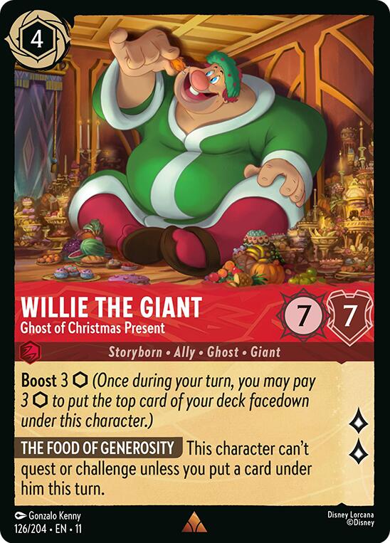 Willie the Giant - Ghost of Christmas Present (126/204) [Winterspell] | L.A. Mood Comics and Games