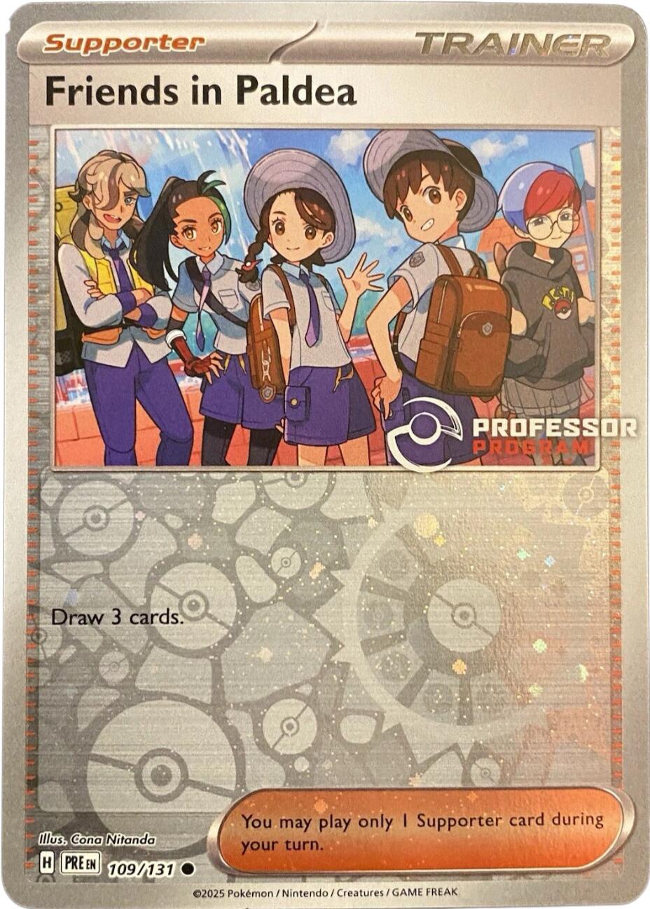 Friends in Paldea (109/131) [Professor Program Promos] | L.A. Mood Comics and Games