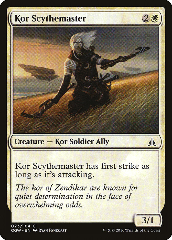 Kor Scythemaster [Oath of the Gatewatch] | L.A. Mood Comics and Games