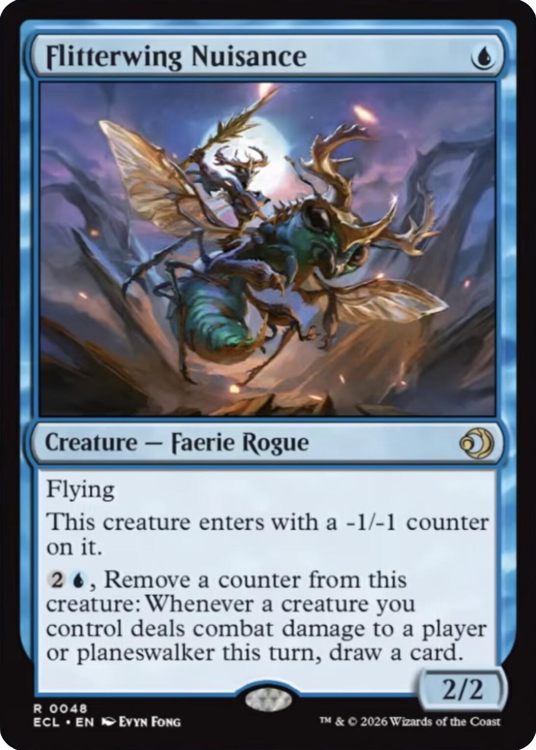 Flitterwing Nuisance [Lorwyn Eclipsed] | L.A. Mood Comics and Games