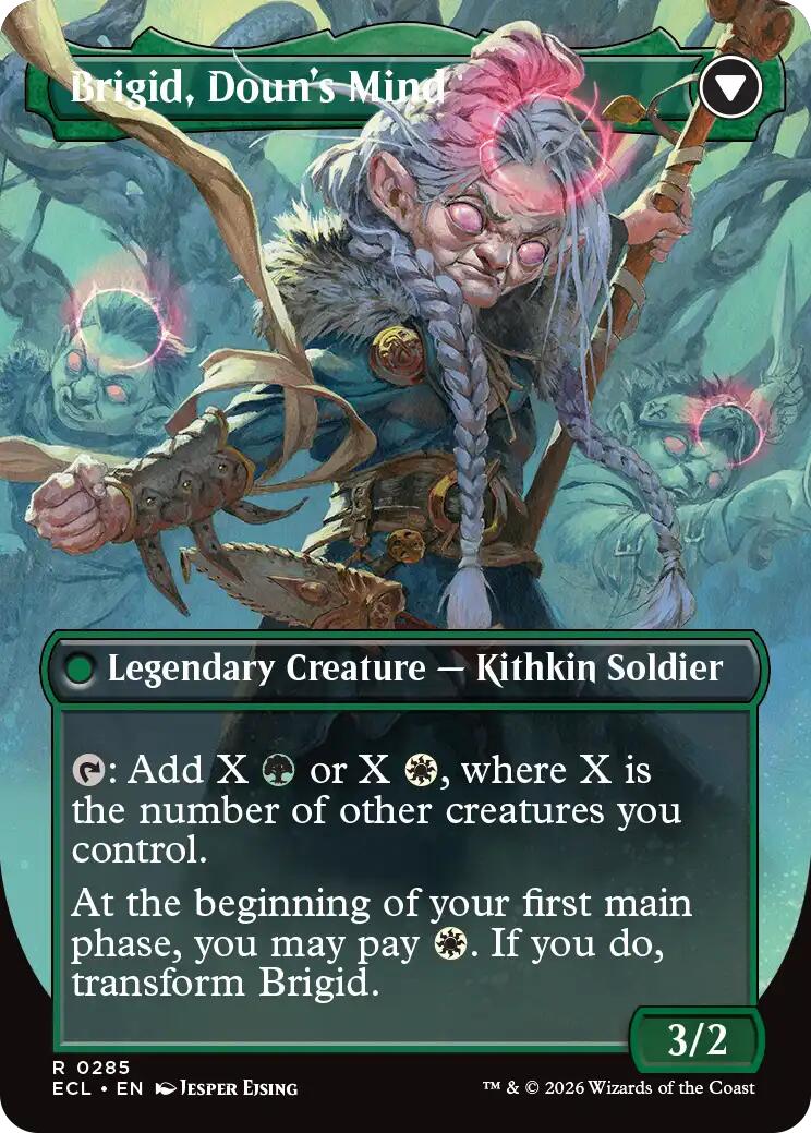 Brigid, Clachan's Heart (Borderless) [Lorwyn Eclipsed] | L.A. Mood Comics and Games