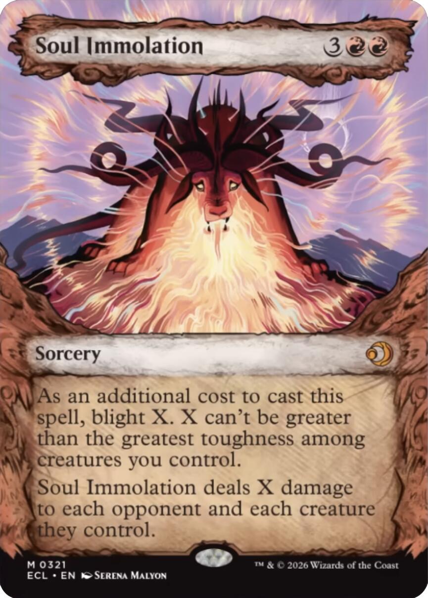 Soul Immolation (Showcase) [Lorwyn Eclipsed] | L.A. Mood Comics and Games