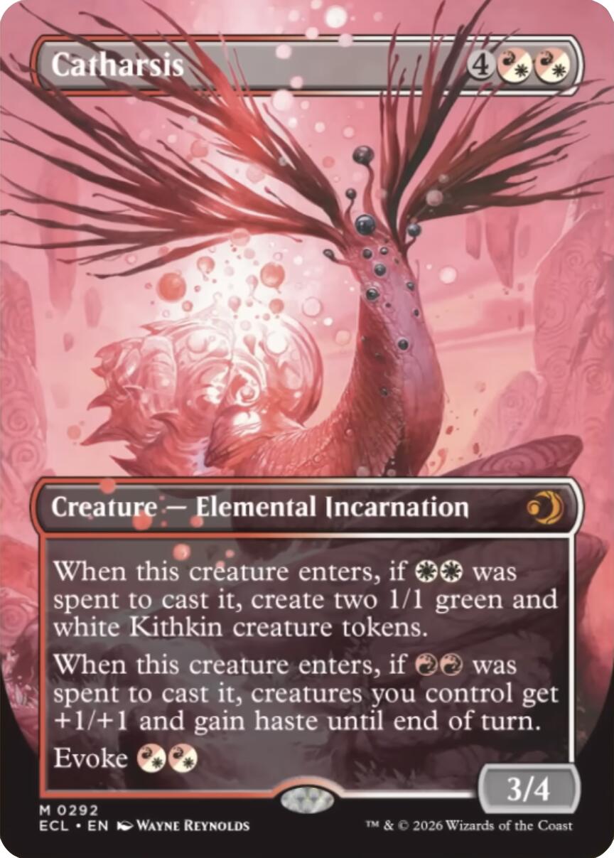 Catharsis (Borderless) [Lorwyn Eclipsed] | L.A. Mood Comics and Games