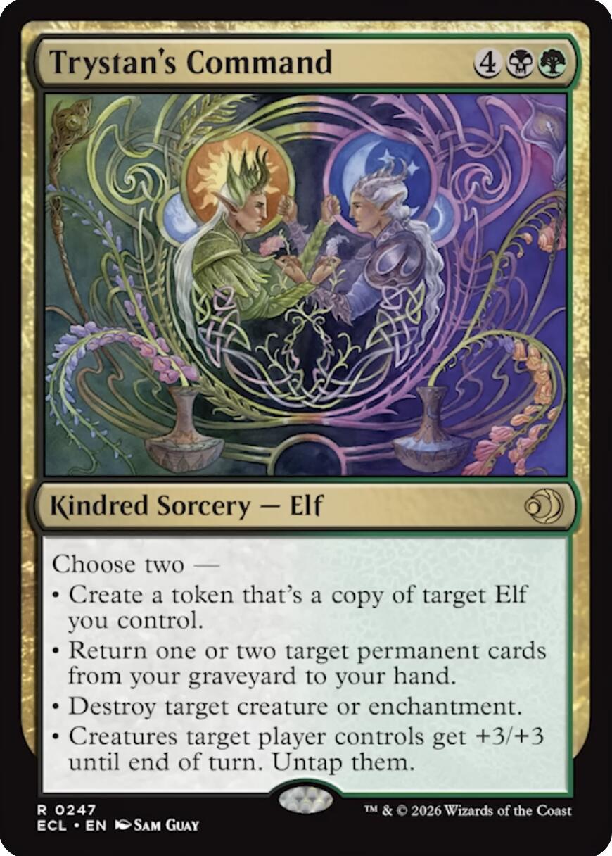 Trystan's Command [Lorwyn Eclipsed] | L.A. Mood Comics and Games