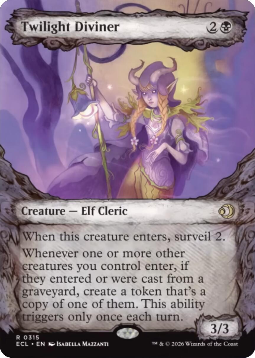Twilight Diviner (Showcase) [Lorwyn Eclipsed] | L.A. Mood Comics and Games