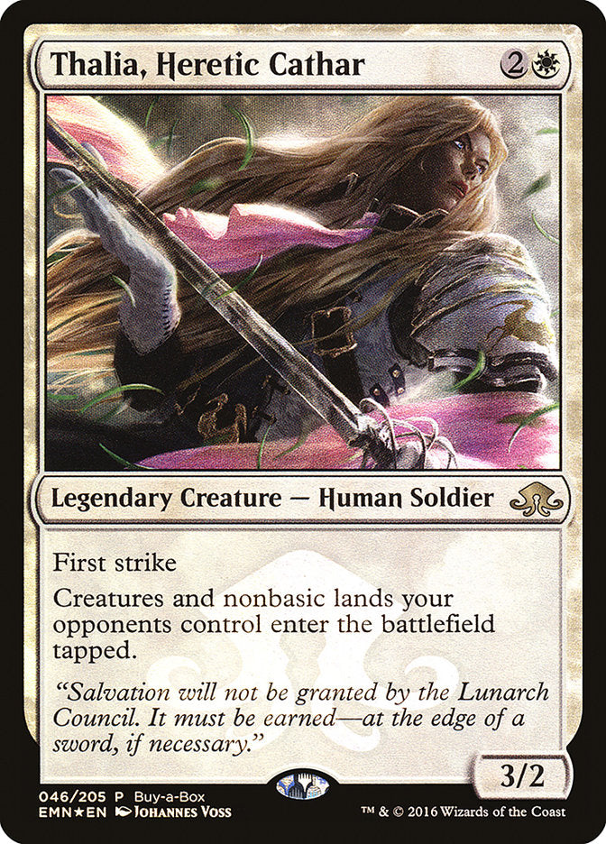 Thalia, Heretic Cathar (Buy-A-Box) [Eldritch Moon Promos] | L.A. Mood Comics and Games