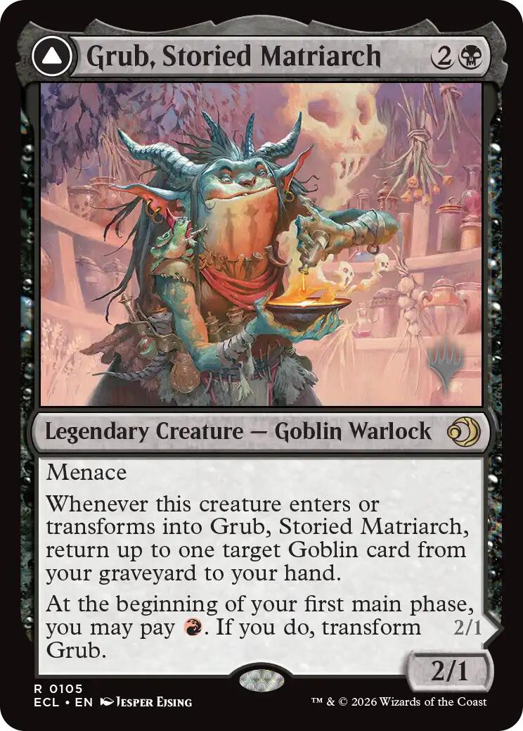 Grub, Storied Matriarch [Lorwyn Eclipsed Promos] | L.A. Mood Comics and Games