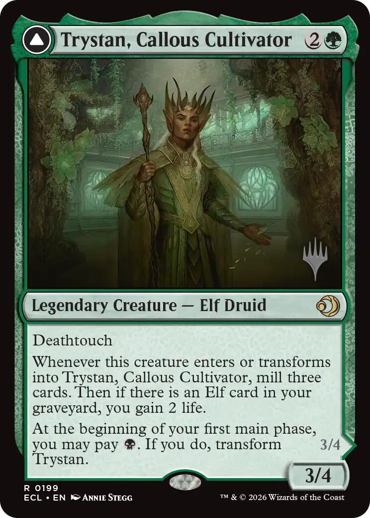 Trystan, Callous Cultivator [Lorwyn Eclipsed Promos] | L.A. Mood Comics and Games