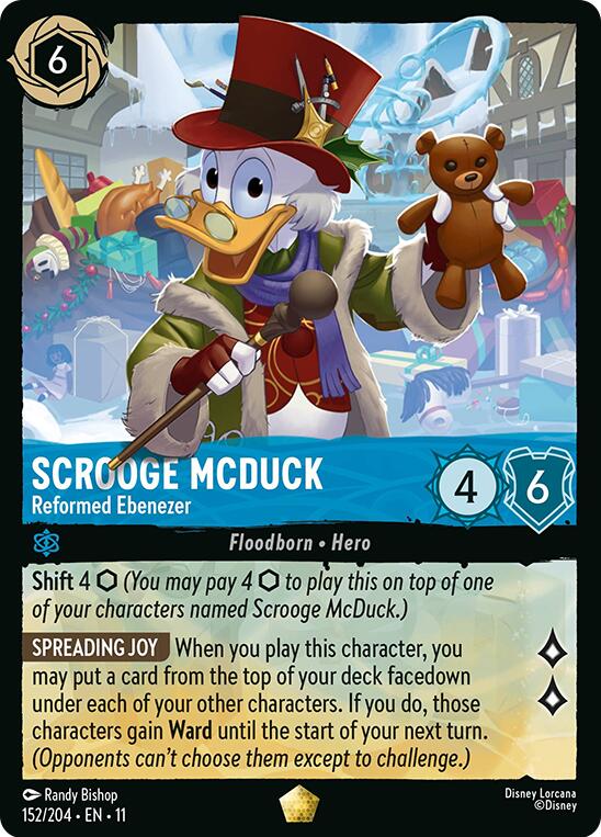 Scrooge McDuck - Reformed Ebenezer (152/204) [Winterspell] | L.A. Mood Comics and Games