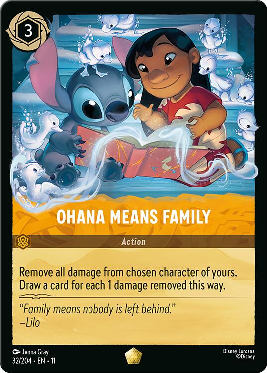 Ohana Means Family (32/204) [Winterspell] | L.A. Mood Comics and Games