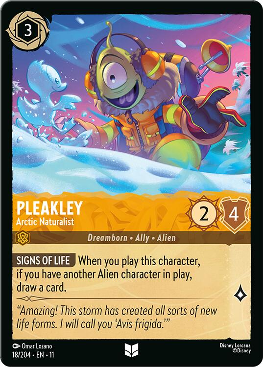 Pleakley - Arctic Naturalist (18/204) [Winterspell] | L.A. Mood Comics and Games