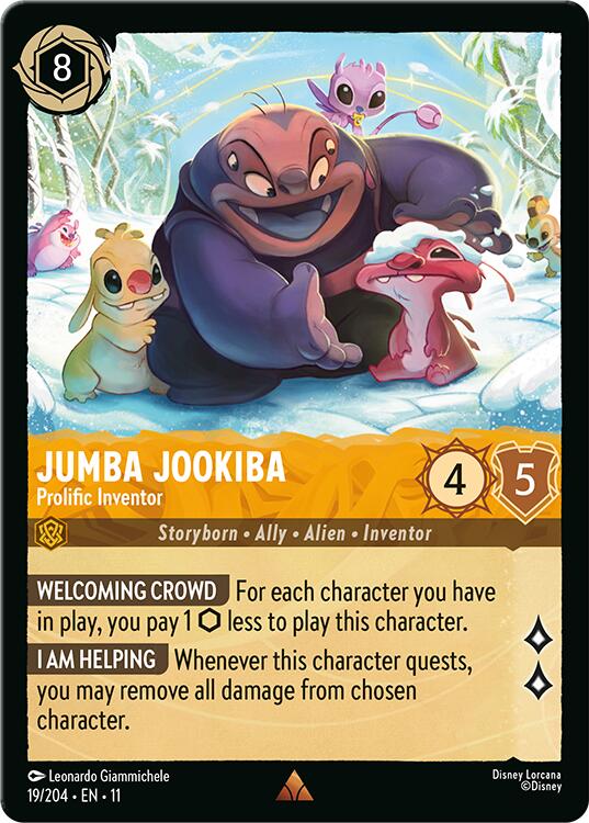 Jumba Jookiba - Prolific Inventor (19/204) [Winterspell] | L.A. Mood Comics and Games