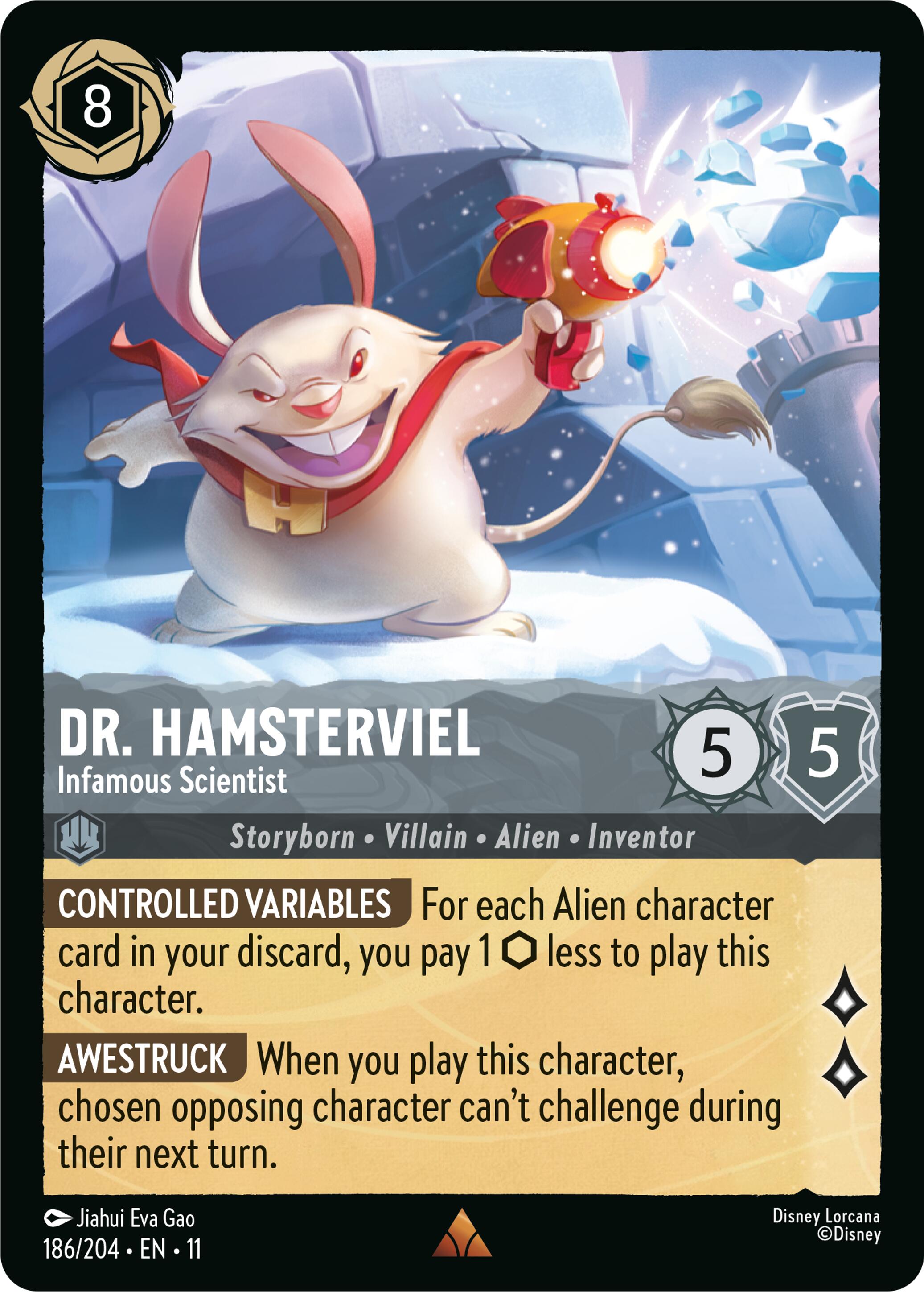 Dr. Hamsterviel - Infamous Scientist (186/204) [Winterspell] | L.A. Mood Comics and Games