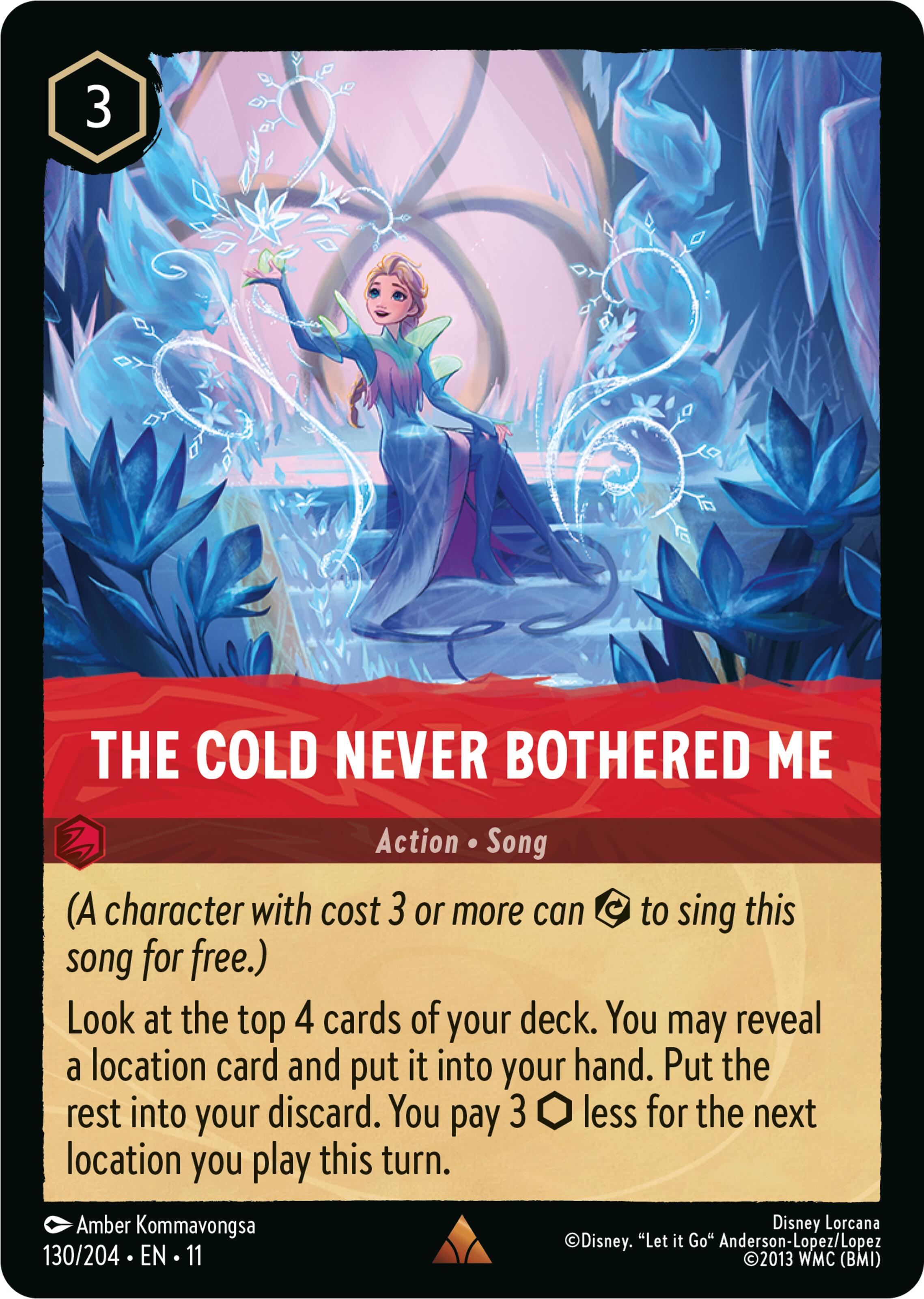 The Cold Never Bothered Me (130/204) [Winterspell] | L.A. Mood Comics and Games