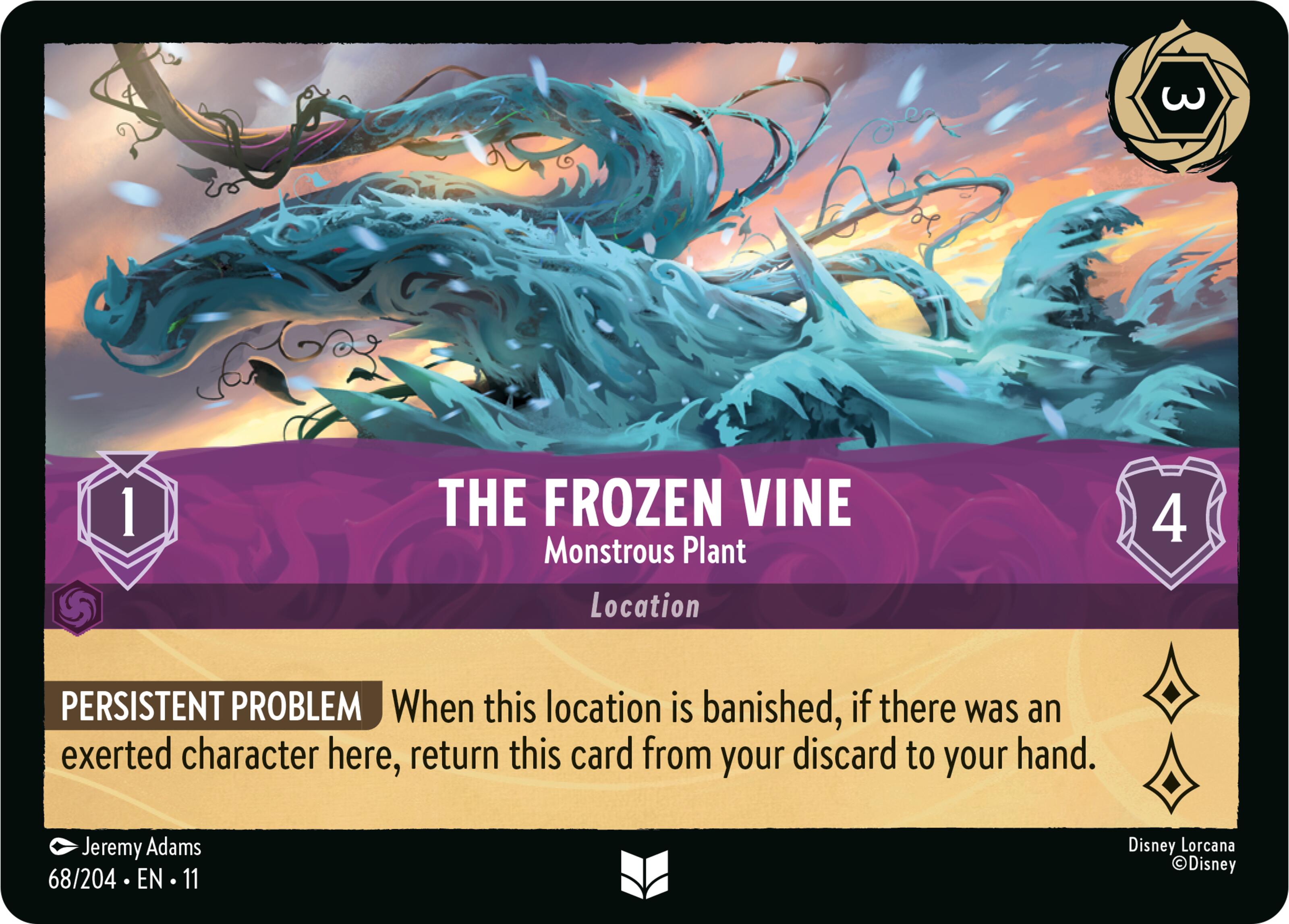 The Frozen Vine - Monstrous Plant (68/204) [Winterspell] | L.A. Mood Comics and Games