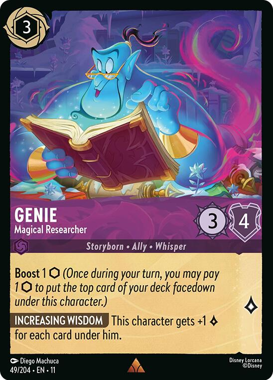 Genie - Magical Researcher (49/204) [Winterspell] | L.A. Mood Comics and Games