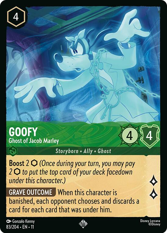 Goofy - Ghost of Jacob Marley (83/204) [Winterspell] | L.A. Mood Comics and Games