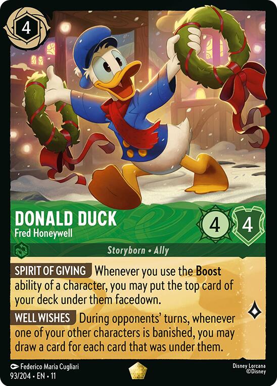 Donald Duck - Fred Honeywell (93/204) [Winterspell] | L.A. Mood Comics and Games