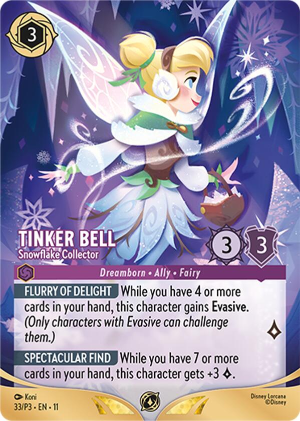 Tinker Bell - Snowflake Collector (Store Championship Participant) (33) [Promo Cards] | L.A. Mood Comics and Games