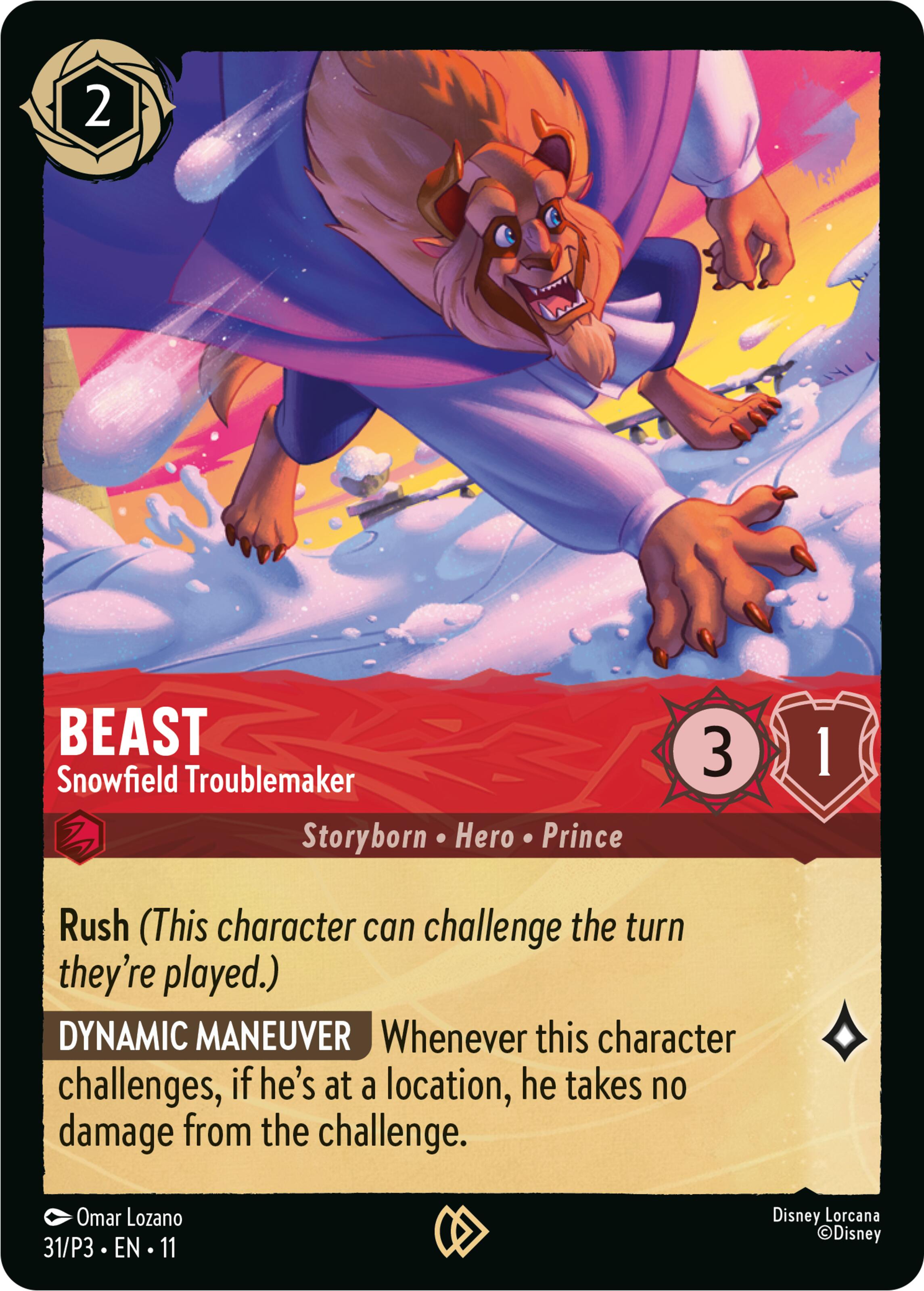 Beast - Snowfield Troublemaker (31) [Promo Cards] | L.A. Mood Comics and Games