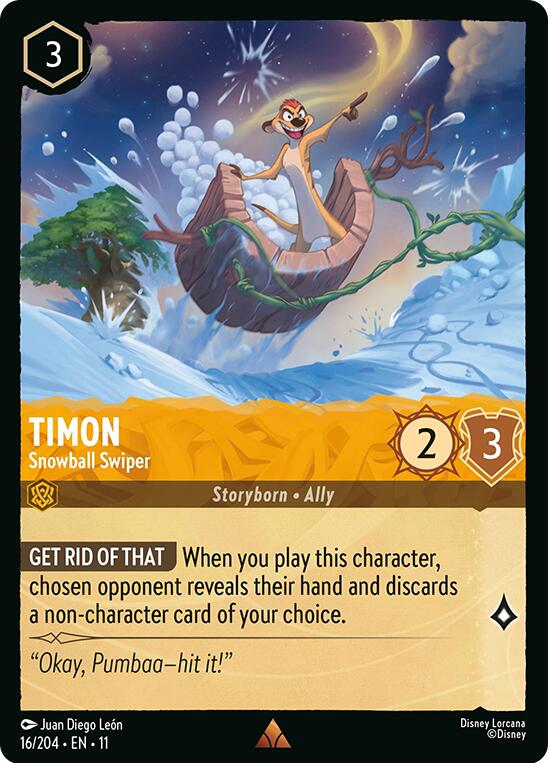 Timon - Snowball Swiper (16/204) [Winterspell] | L.A. Mood Comics and Games