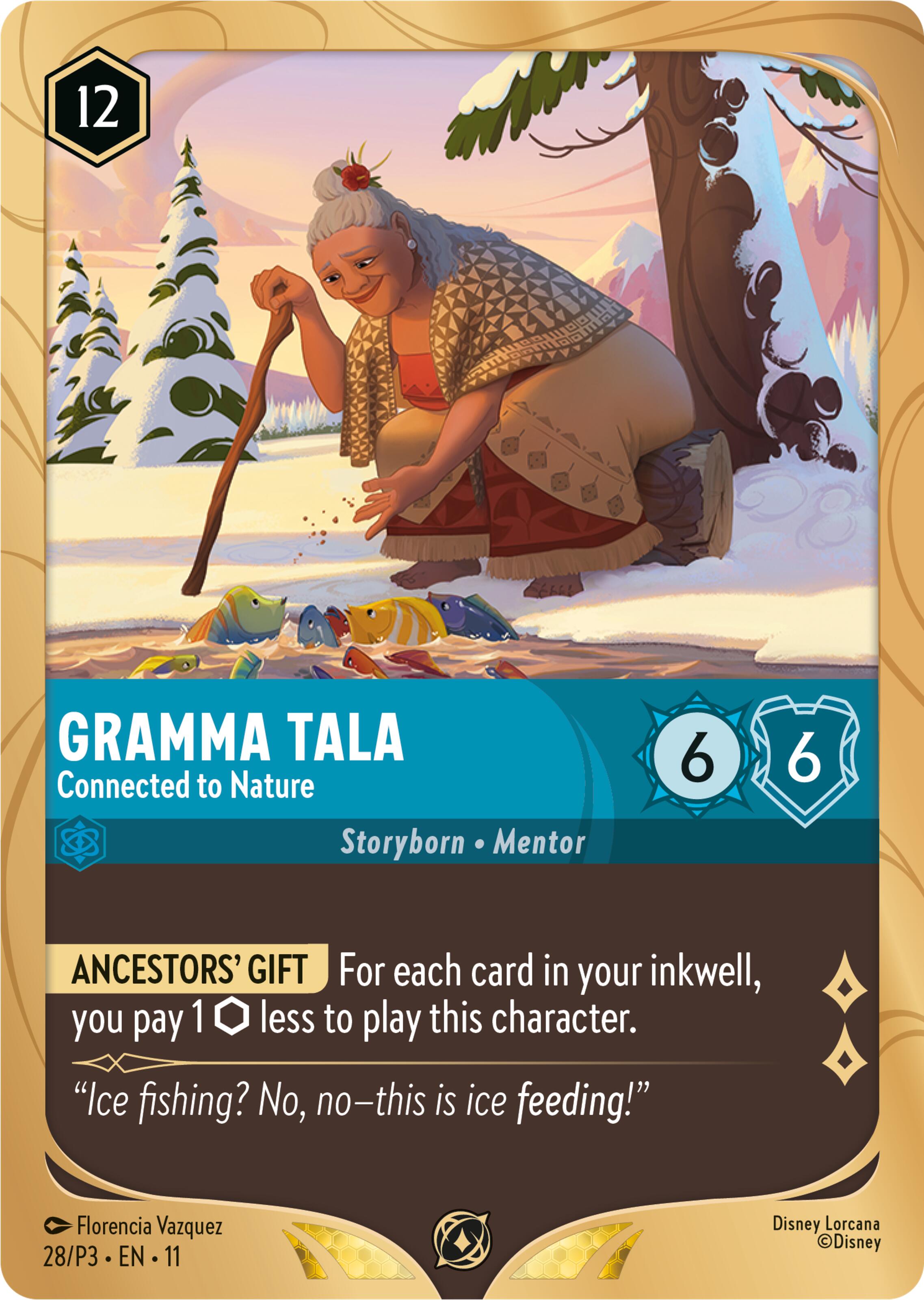 Gramma Tala - Connected to Nature (28) [Promo Cards] | L.A. Mood Comics and Games