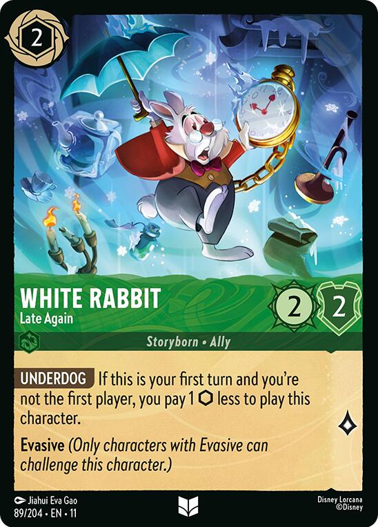 White Rabbit - Late Again (89/204) [Winterspell] | L.A. Mood Comics and Games