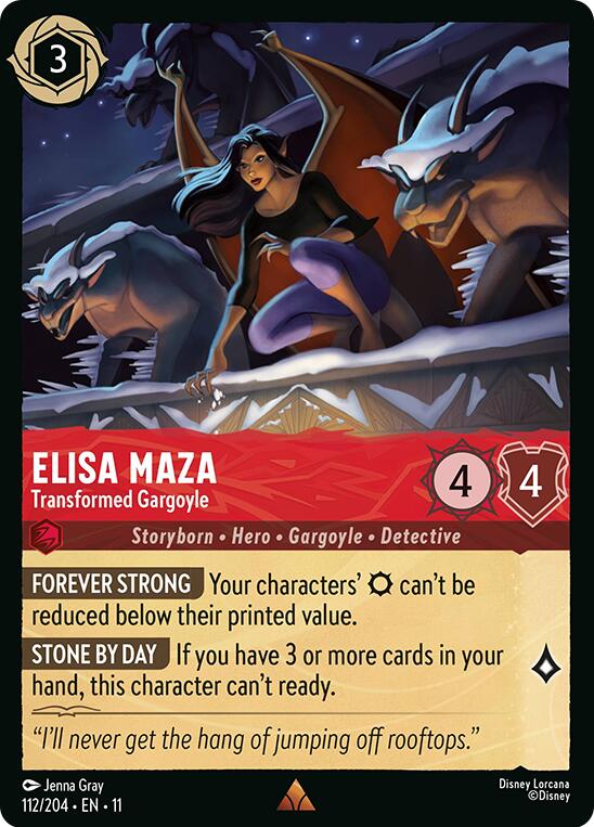 Elisa Maza - Transformed Gargoyle (112/204) [Winterspell] | L.A. Mood Comics and Games