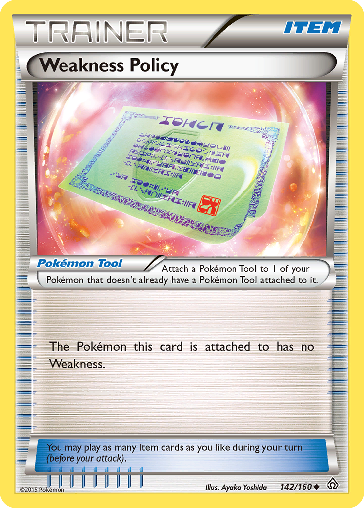 Weakness Policy (142/160) [XY: Primal Clash] | L.A. Mood Comics and Games