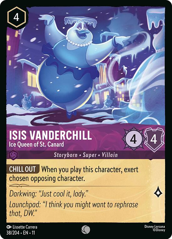 Isis Vanderchill - Ice Queen of St. Canard (38/204) [Winterspell] | L.A. Mood Comics and Games