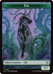Elk // Mutavault Double-Sided Token [Lorwyn Eclipsed Tokens] | L.A. Mood Comics and Games