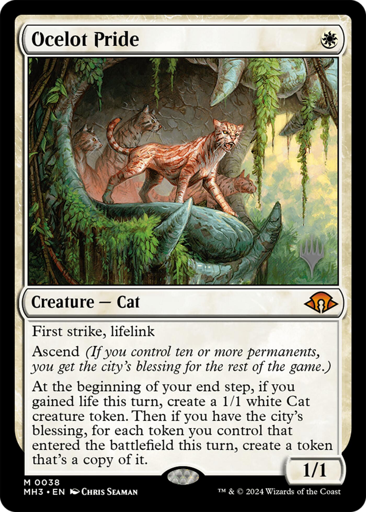 Ocelot Pride [Lorwyn Eclipsed Promos] | L.A. Mood Comics and Games
