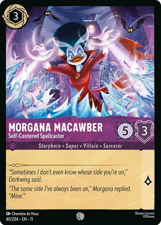 Morgana Macawber - Self-Centered Spellcaster (40/204) [Winterspell] | L.A. Mood Comics and Games