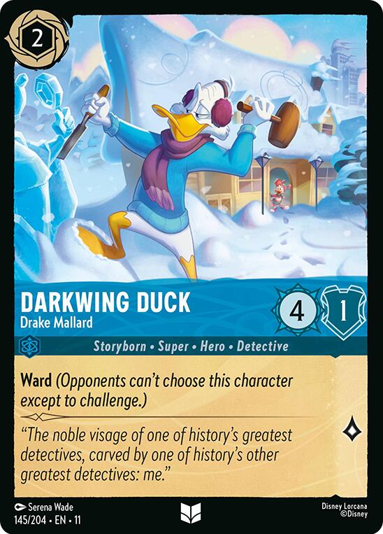 Darkwing Duck - Drake Mallard (145/204) [Winterspell] | L.A. Mood Comics and Games
