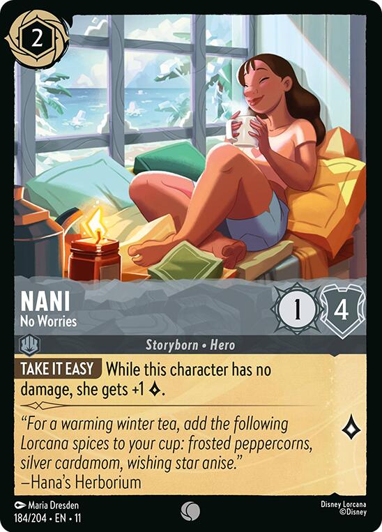 Nani - No Worries (184/204) [Winterspell] | L.A. Mood Comics and Games