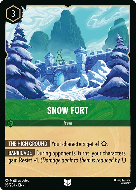 Snow Fort (98/204) [Winterspell] | L.A. Mood Comics and Games