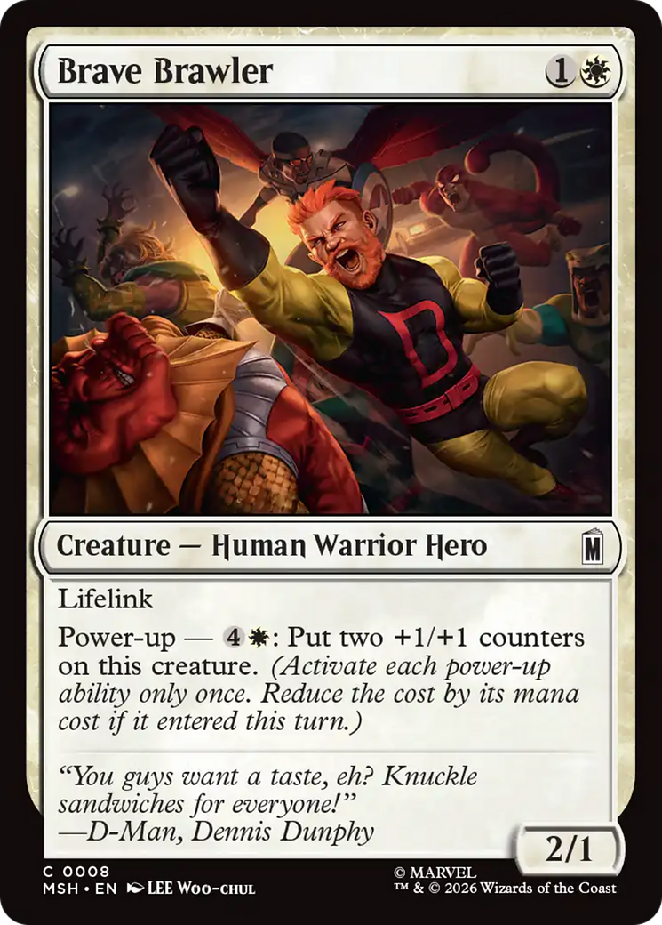Brave Brawler [Marvel Super Heroes] | L.A. Mood Comics and Games
