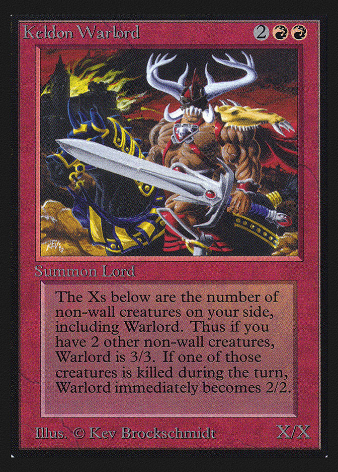 Keldon Warlord [International Collectors' Edition] | L.A. Mood Comics and Games