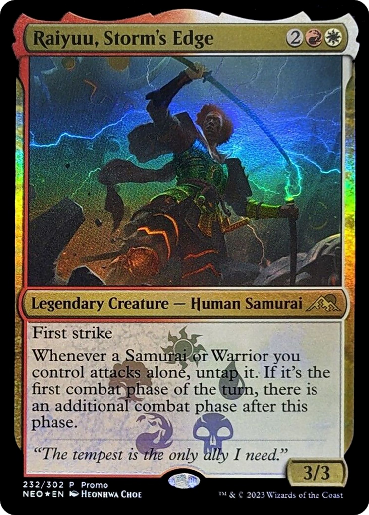 Raiyuu, Storm's Edge [Media Promos] | L.A. Mood Comics and Games