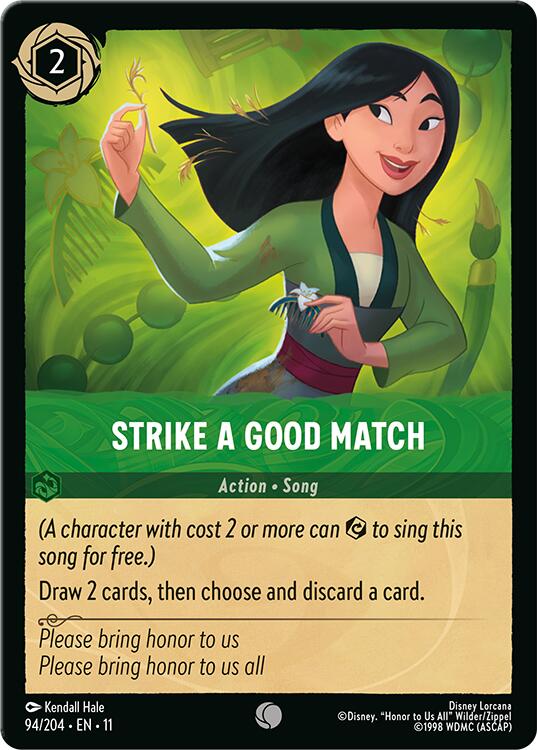 Strike a Good Match (94/204) [Winterspell] | L.A. Mood Comics and Games