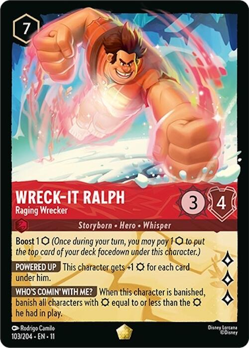 Wreck-It Ralph - Raging Wrecker (103/204) [Winterspell] | L.A. Mood Comics and Games